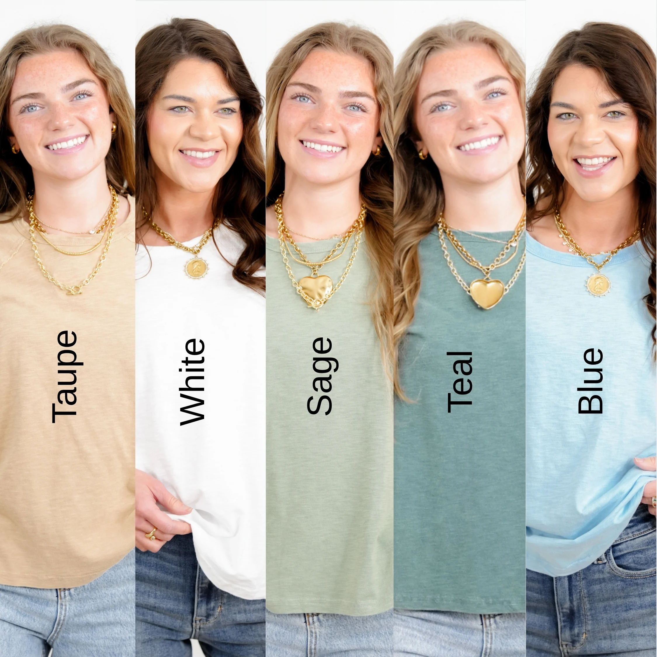 Door Buster! Washed Short Sleeve Top with Reverse Seam Detail - Image 9