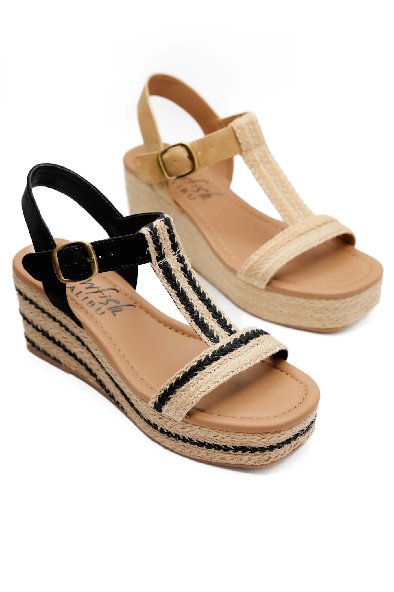 Blowfish Braided Raffia Platform Wedge Sandal - Image 3