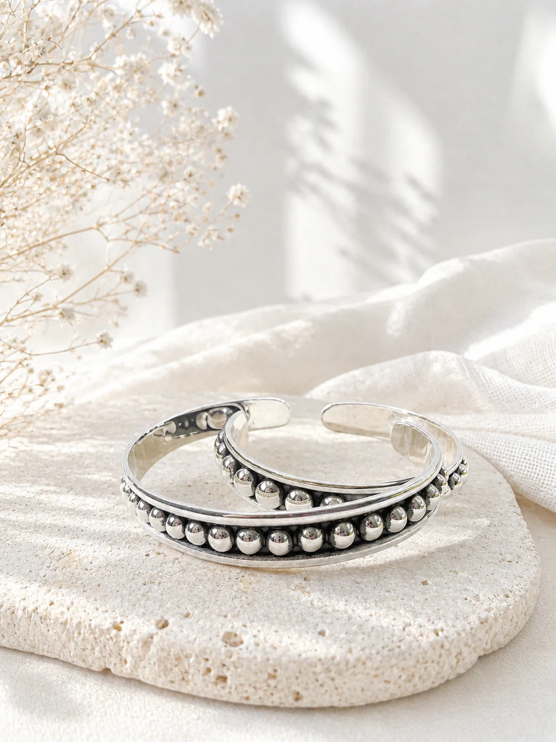 BOHO SOL Ball Cuff