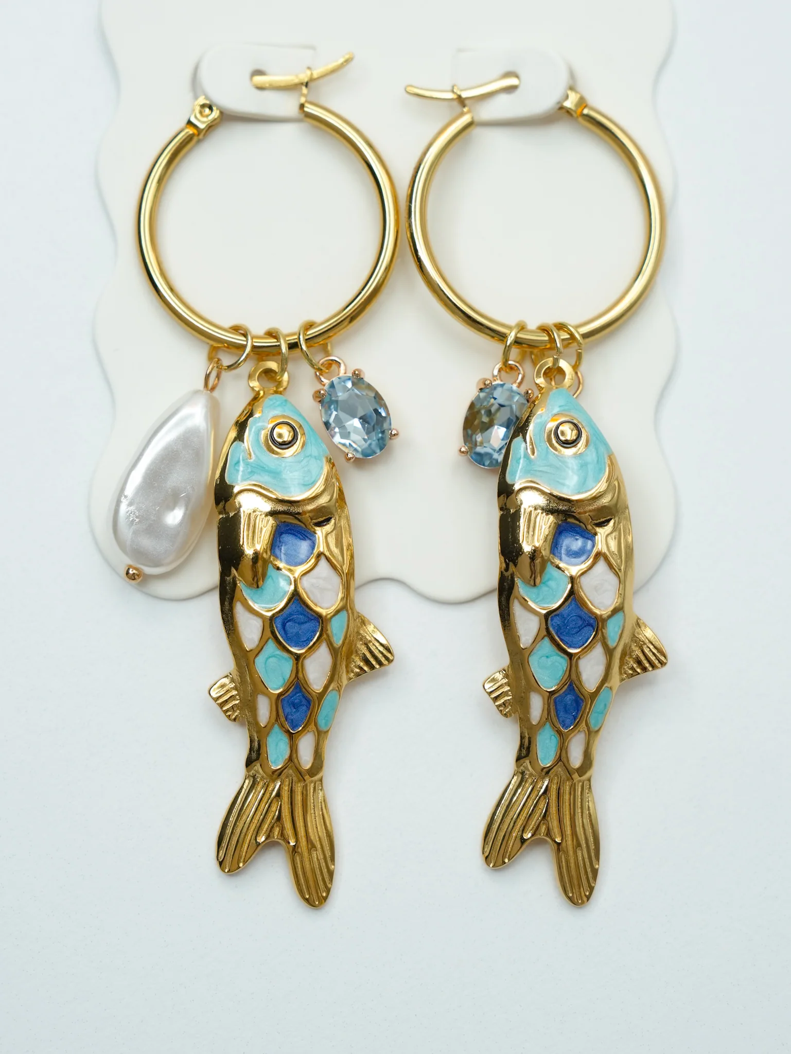 Catch of the Day Signature Hoop Earrings - Image 2