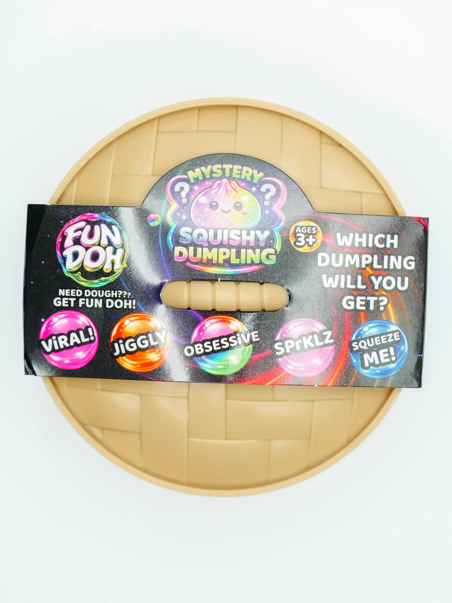 Restock! Fun Doh Mystery Dumpling Squishies
