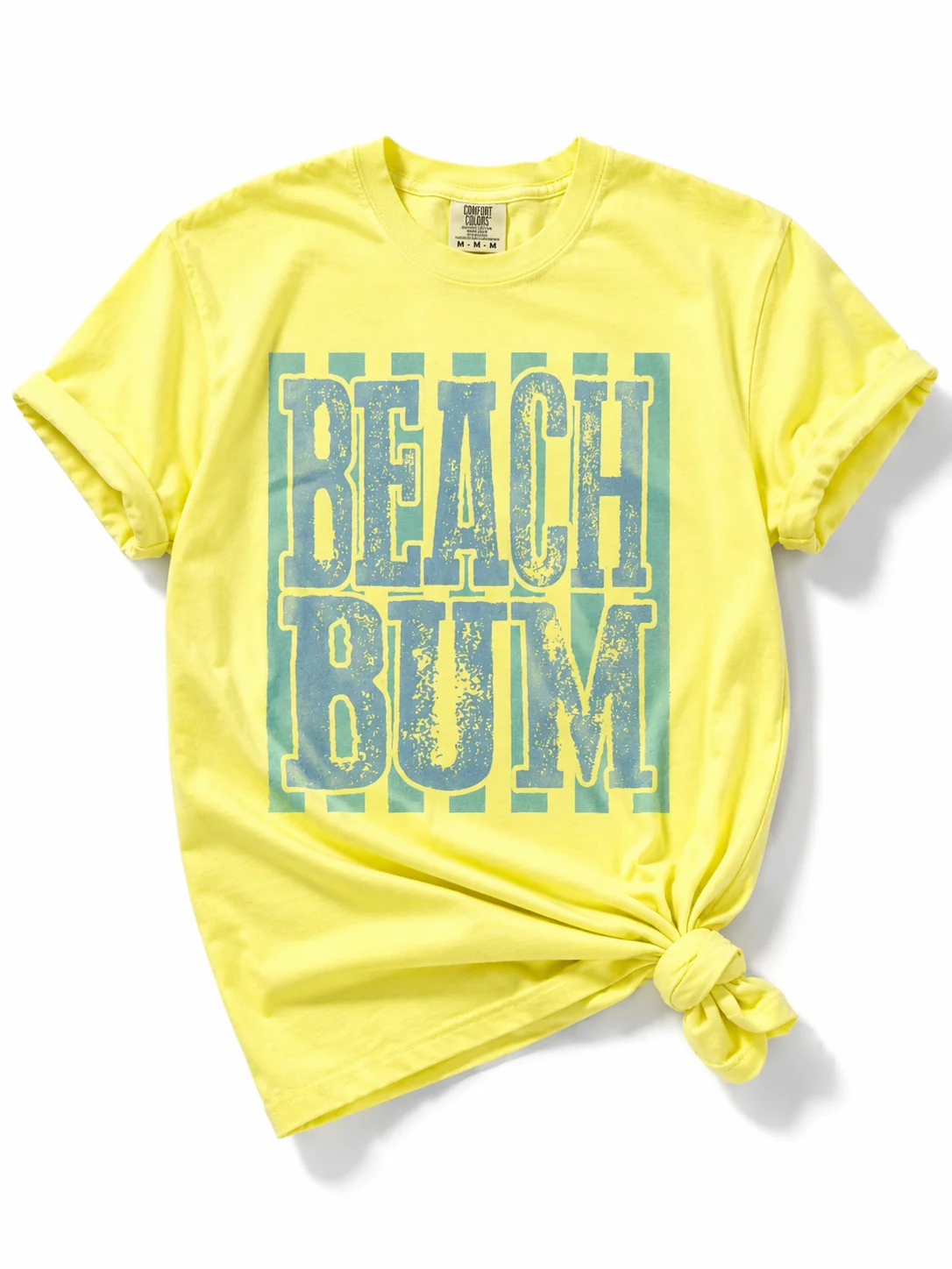 Plus/Reg Short Sleeve "Beach Bum" Graphic Tee