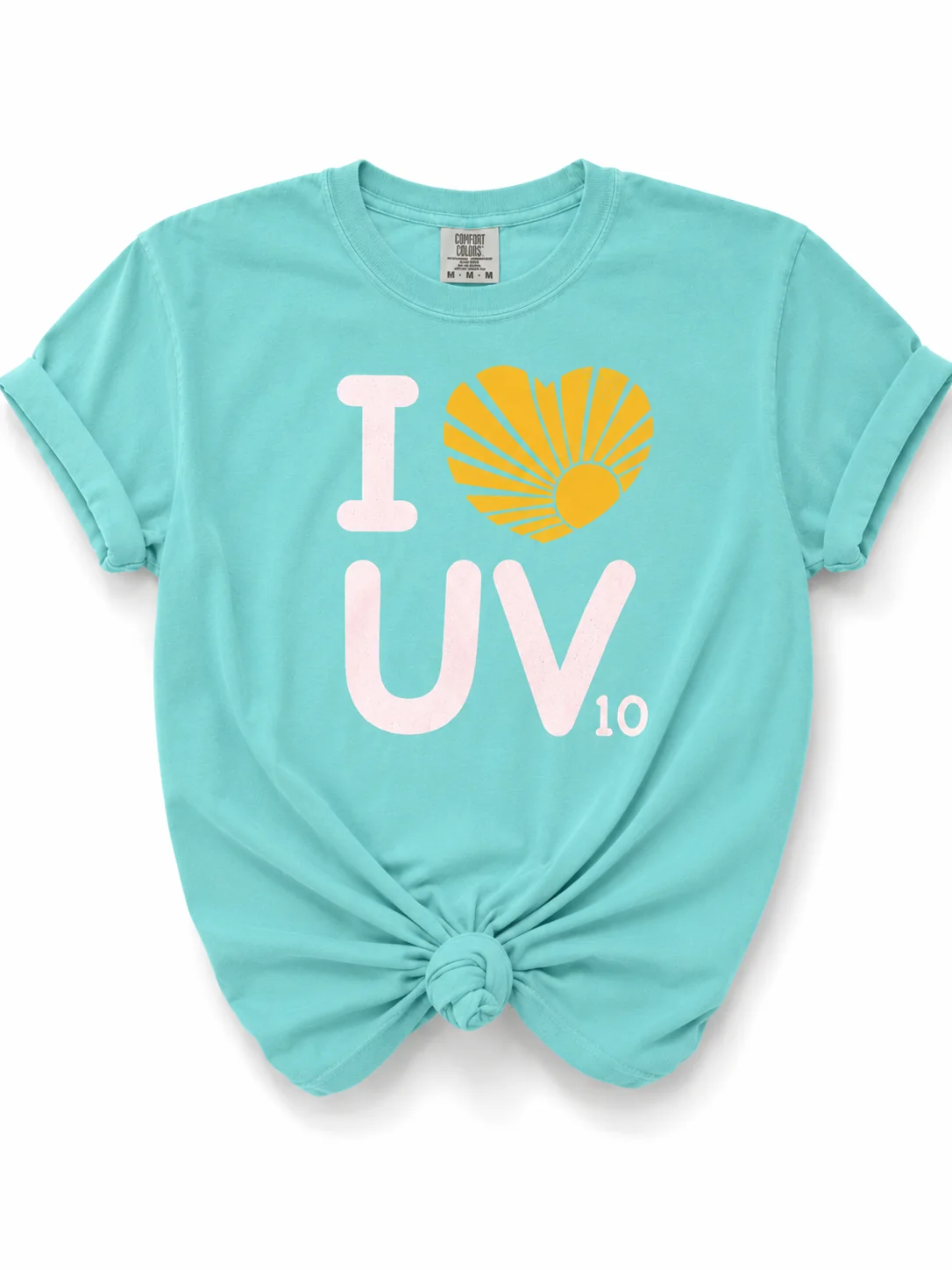 Plus/Reg Short Sleeve I Love UV Graphic Tee - Image 2