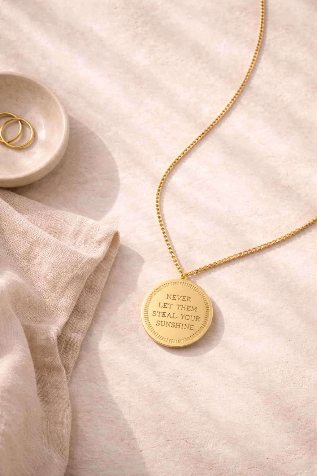 Restock! Raising Surfers The Never Let Them Steal Your Sunshine Necklace - Image 3
