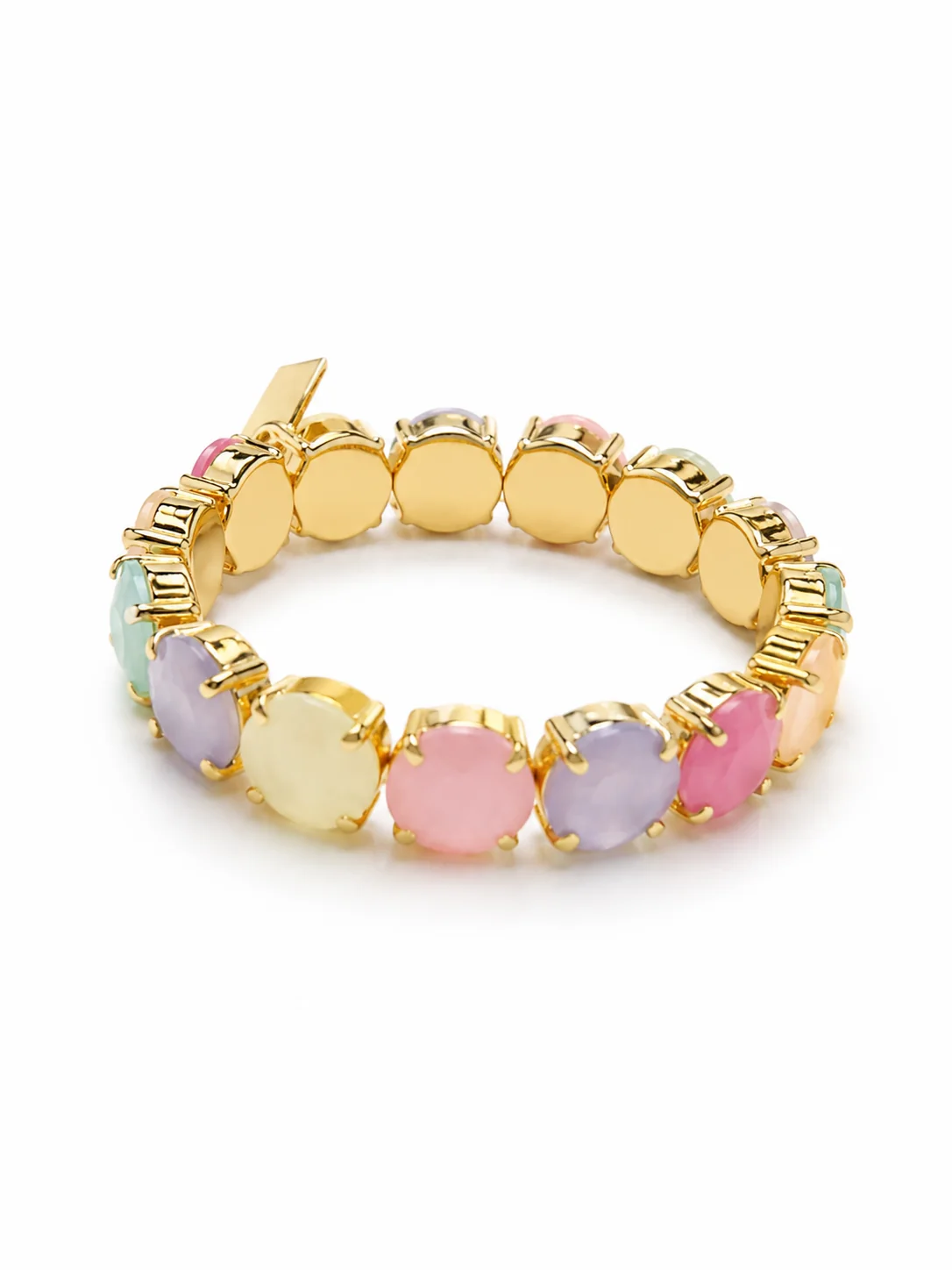 TOVA Croatia Gold Plated Opal Stretch Bracelet - Image 8