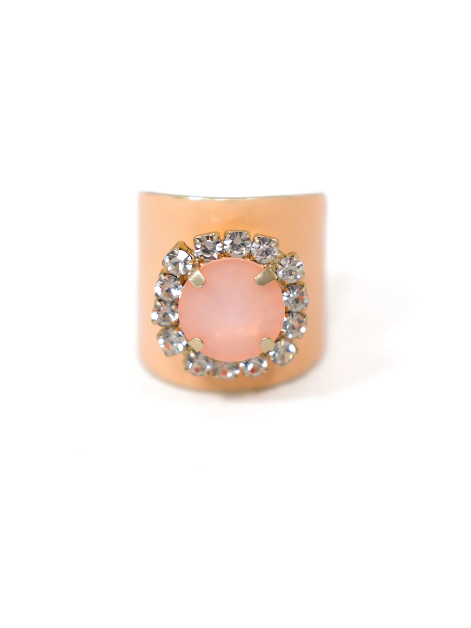TOVA Jacci Fairy Dust Enamel Ring with Crystal Detail - Image 2