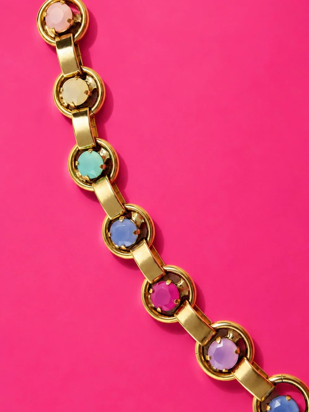 TOVA Link Opal Crystal Bracelet - Image 2