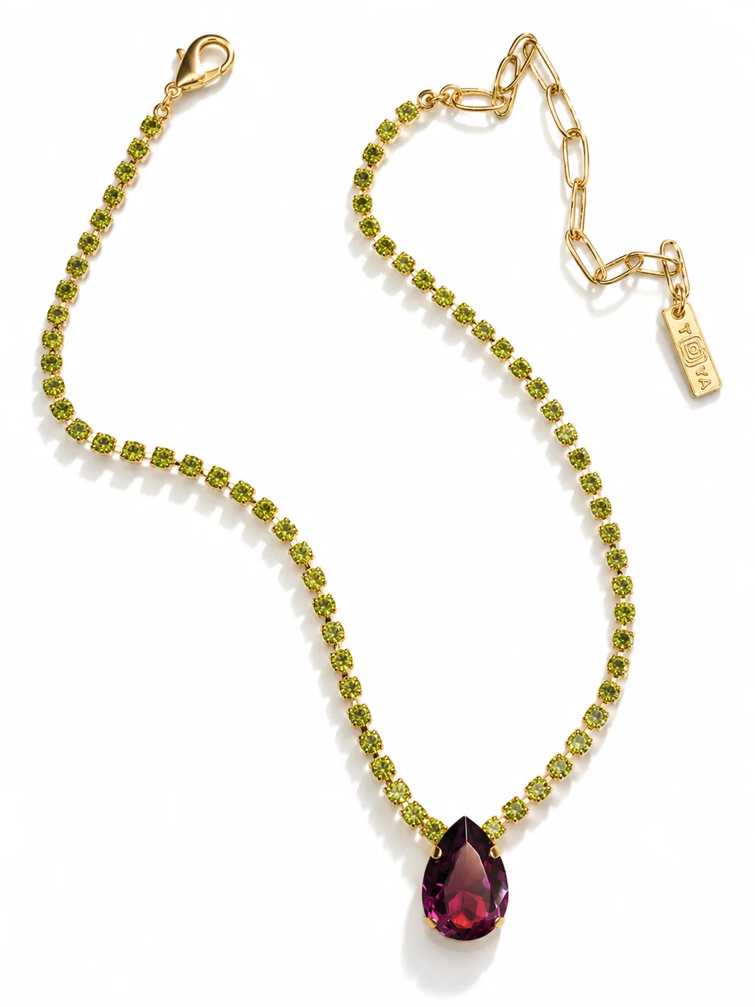 TOVA Milli Teardrop Pendant Necklace - Image 3