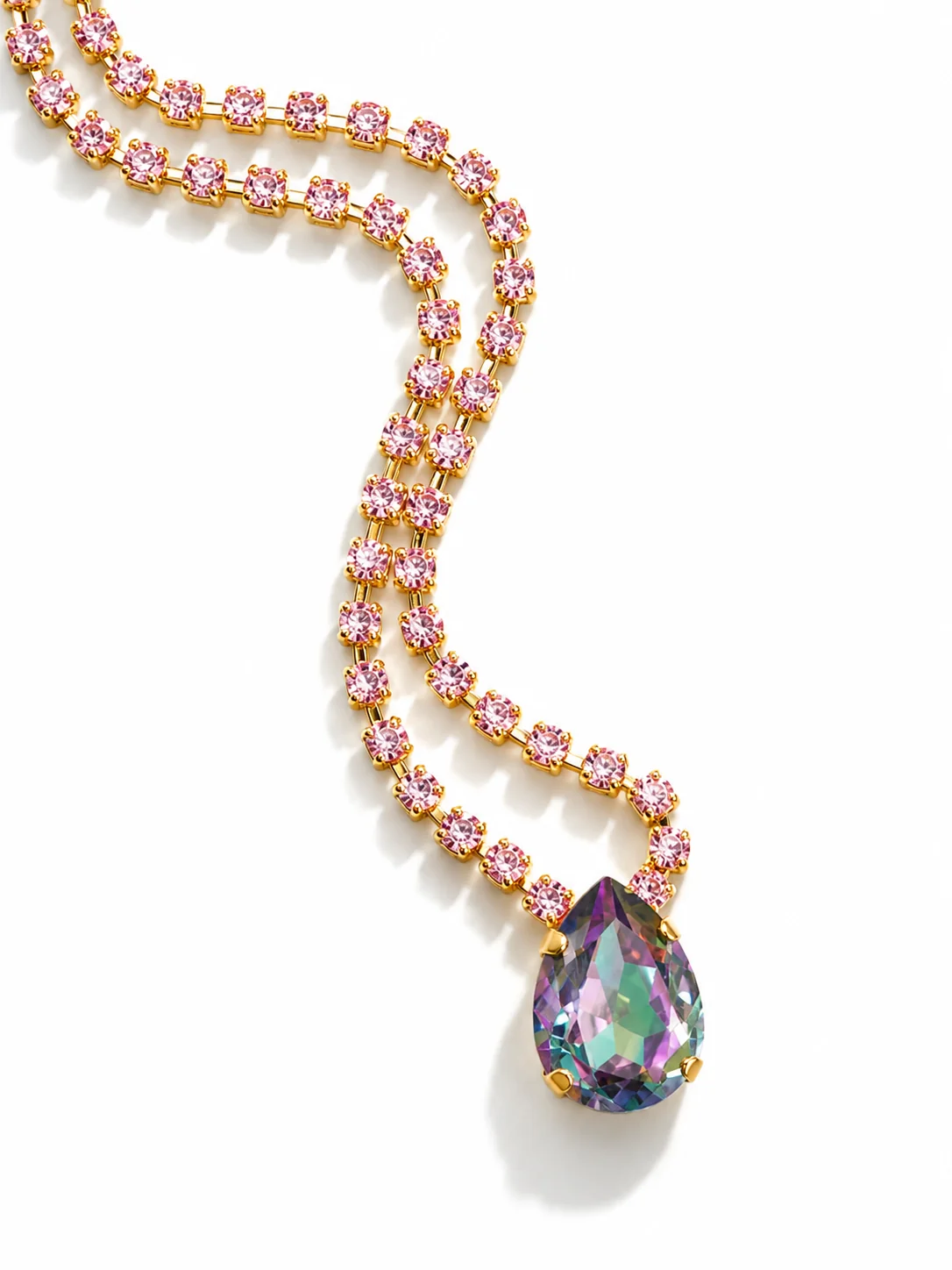 TOVA Milli Teardrop Pendant Necklace - Image 4