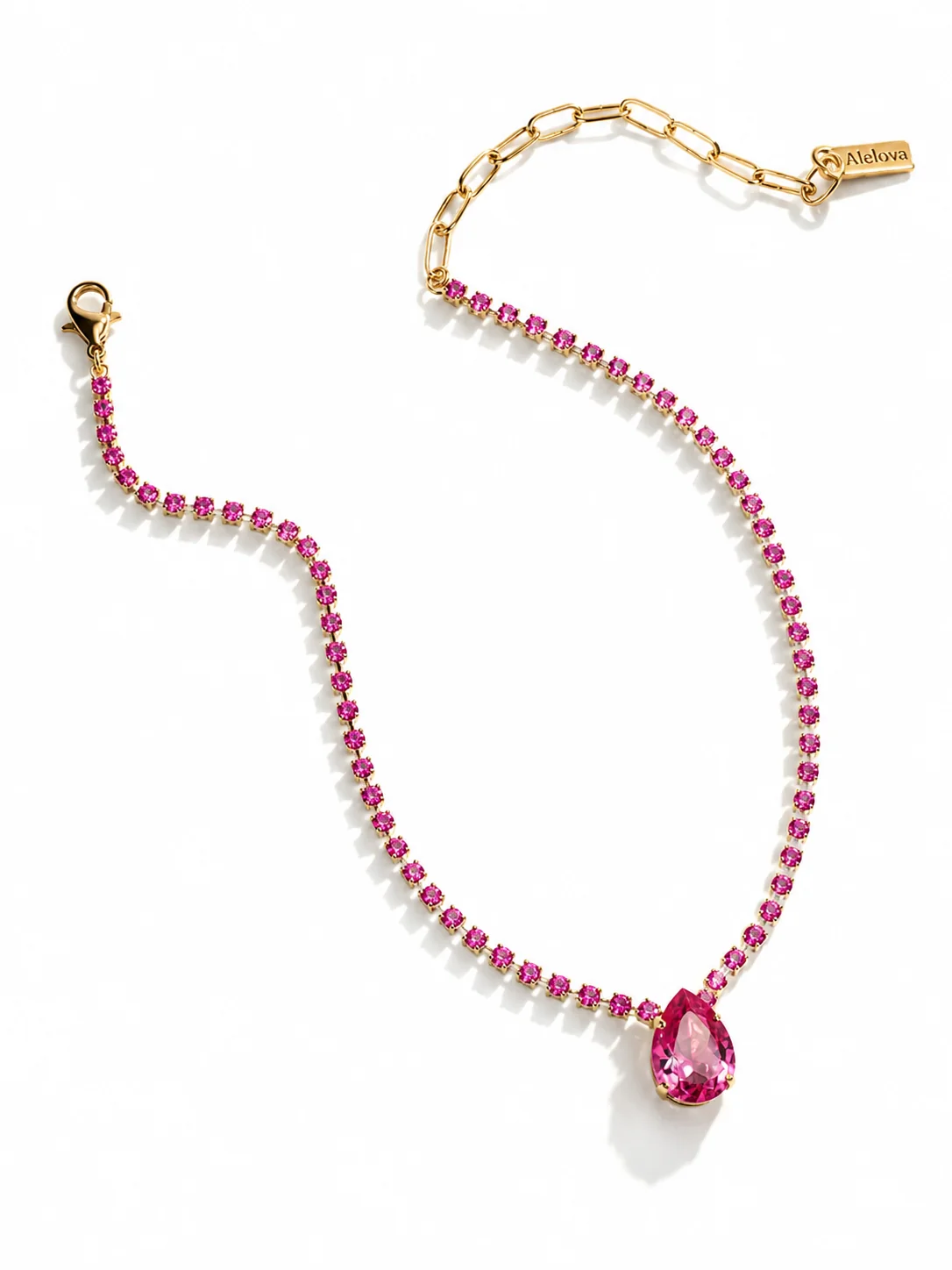 TOVA Milli Teardrop Pendant Necklace - Image 5