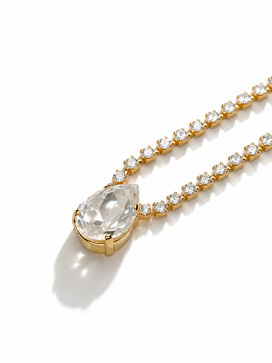 TOVA Milli Teardrop Pendant Necklace - Image 6