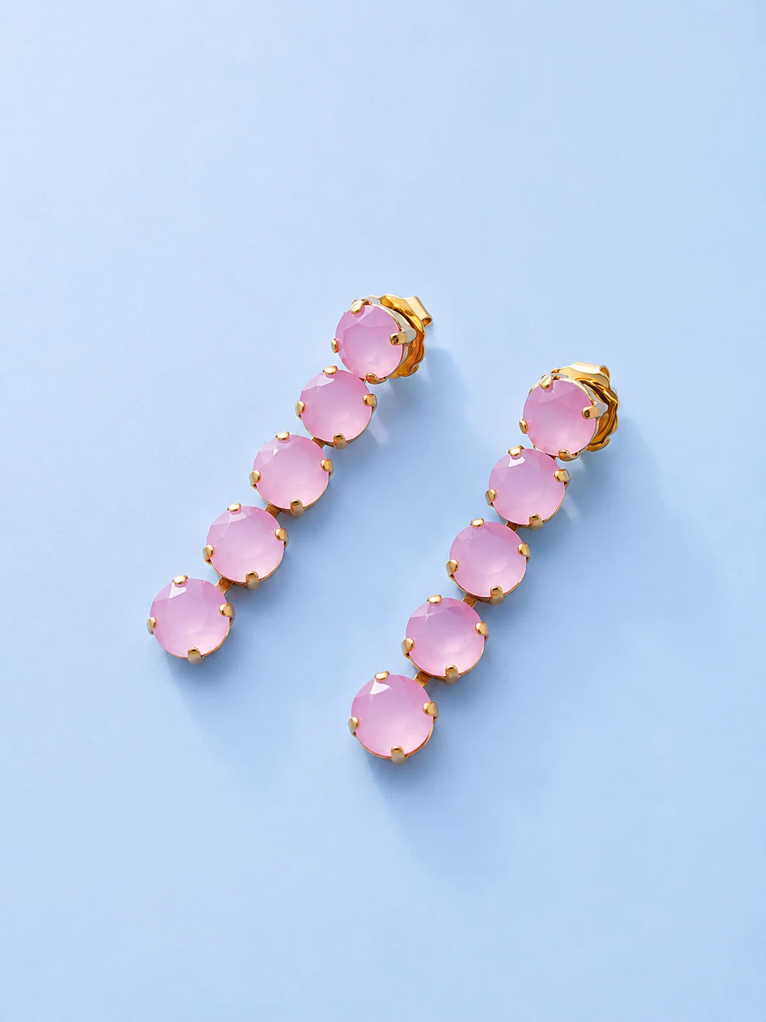 TOVA Oakland Opal Crystal Drop Earrings - Image 6