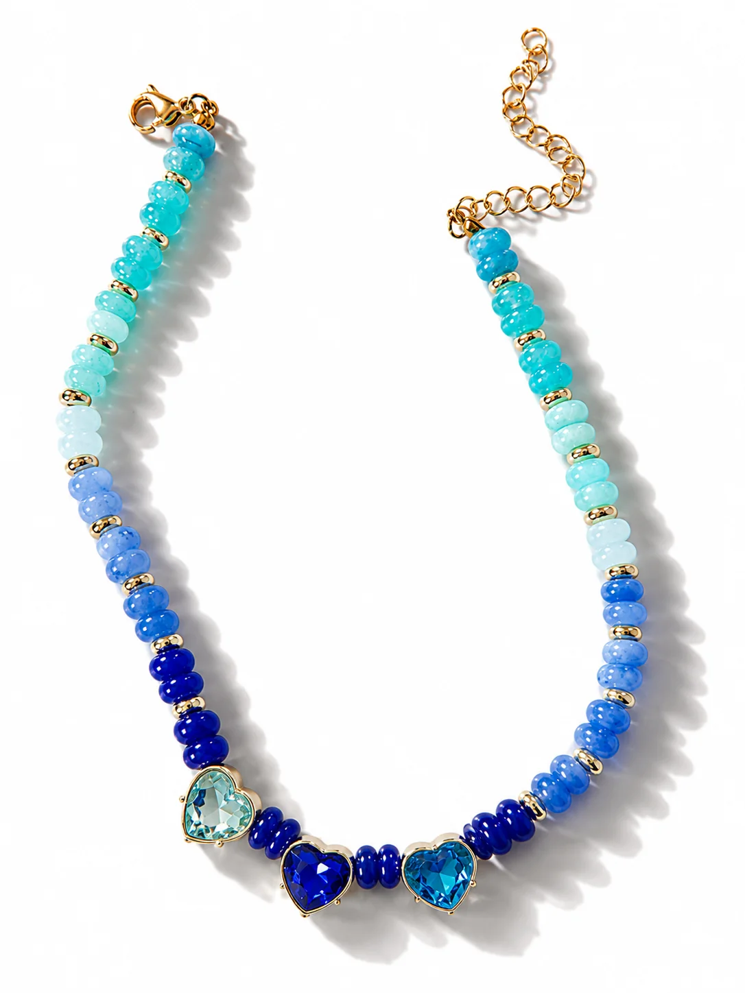 Treasure Jewels All Hearts Beaded Necklace - Image 2