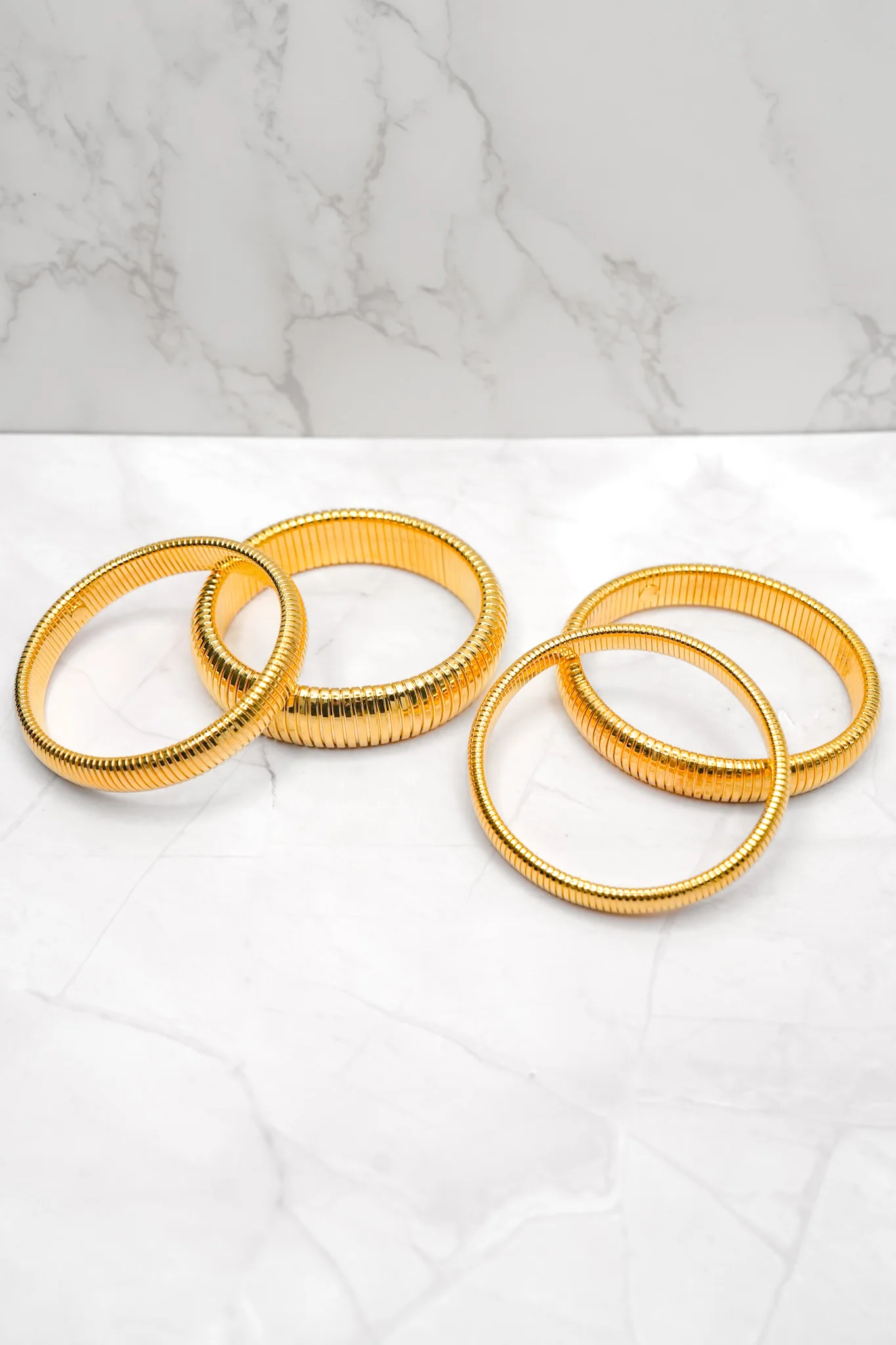 Treasure Jewels Chic Ribbed Bracelet - Image 2