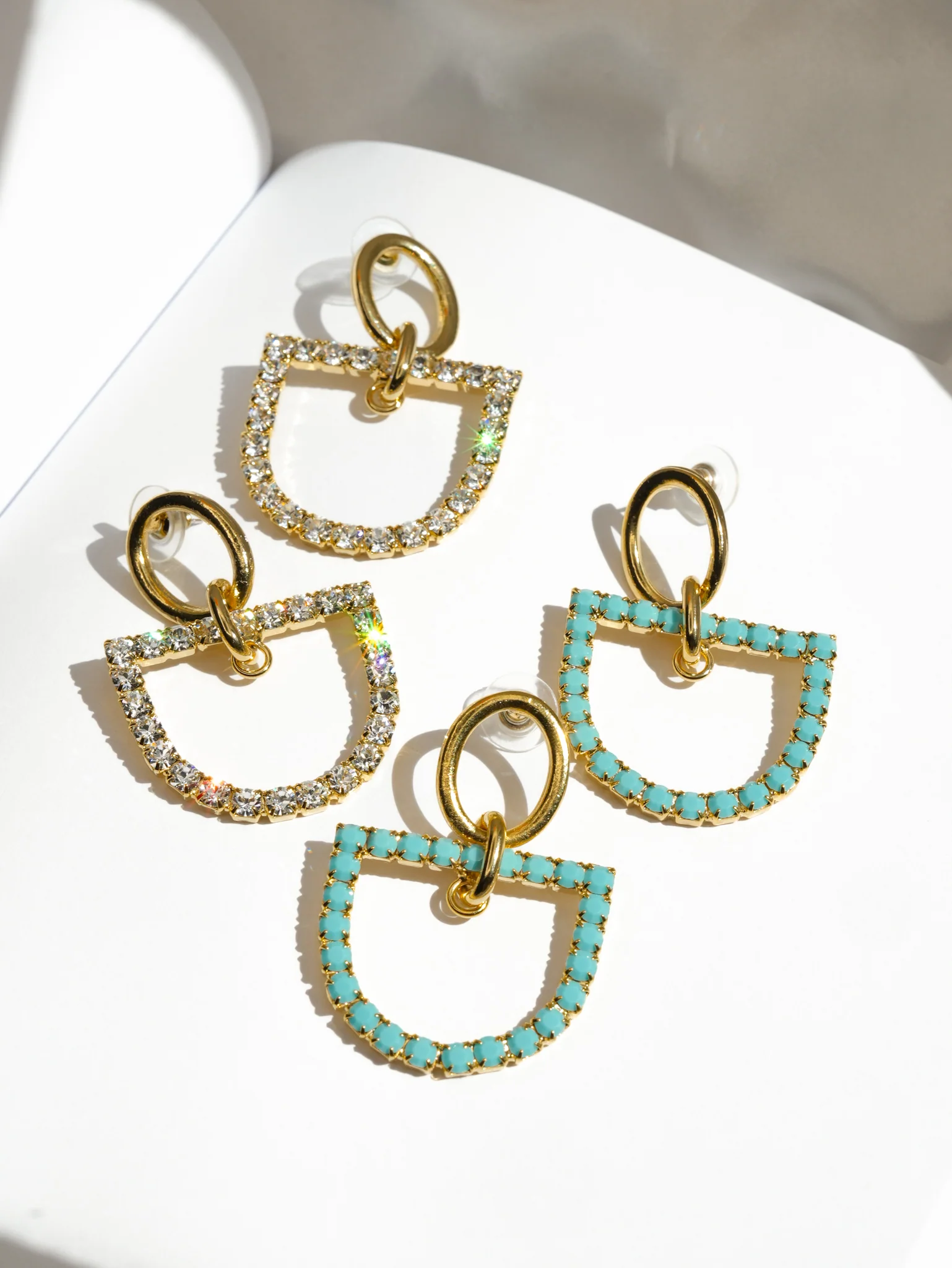 Yochi Horse Bit Earrings - Image 2